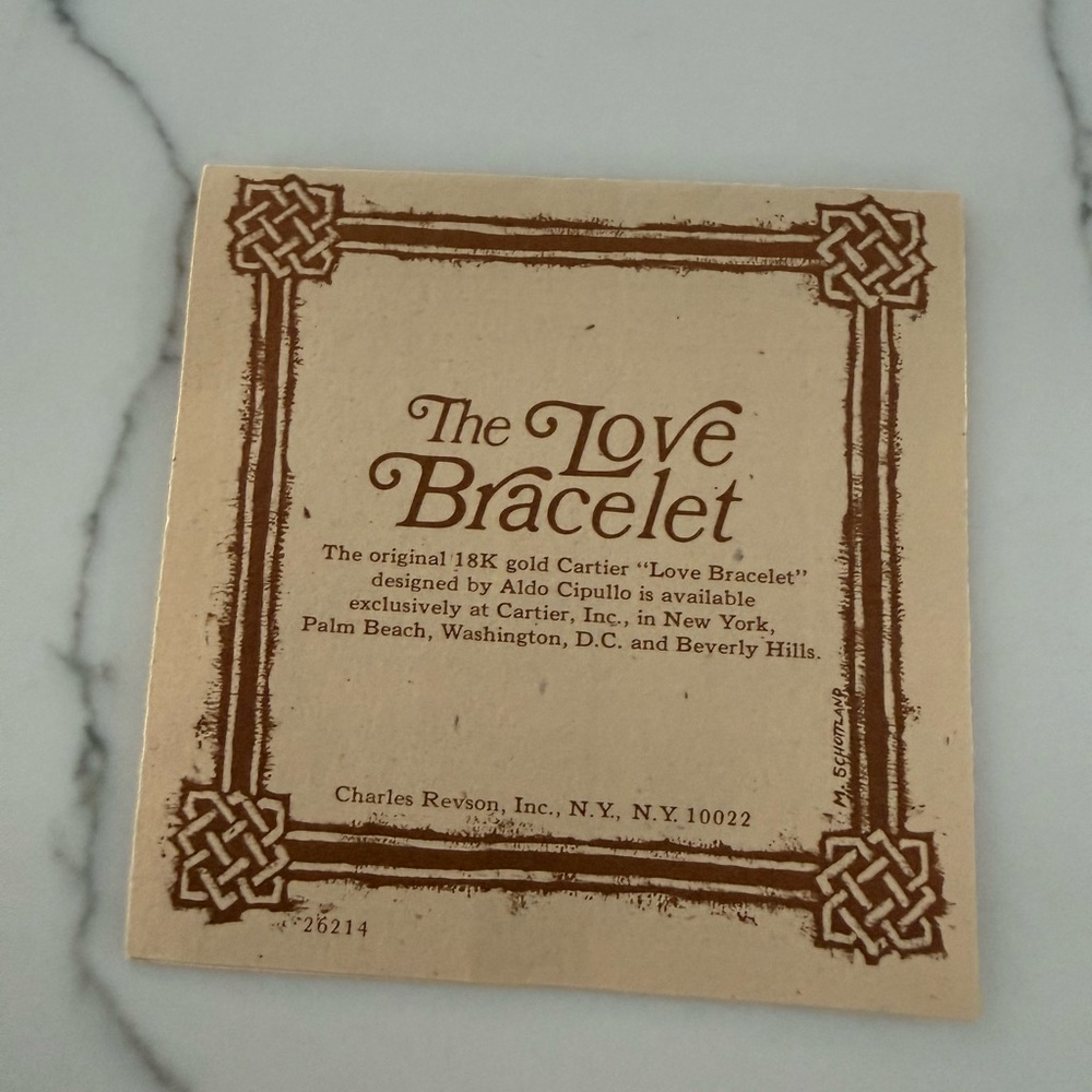 Vintage Charles Revson 1970 Aldo
Cipullo - Picture 7 of 11